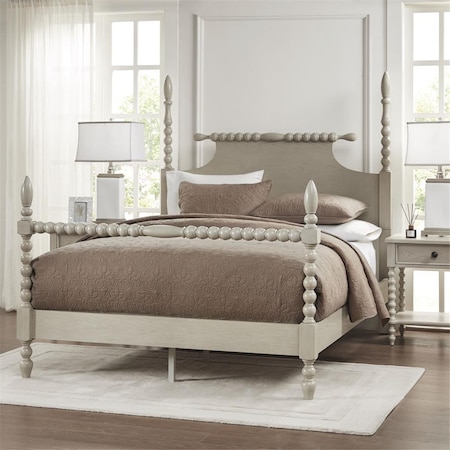 Madison Park Signature Beckett Bed, Natural - Queen Size MPS115-0287